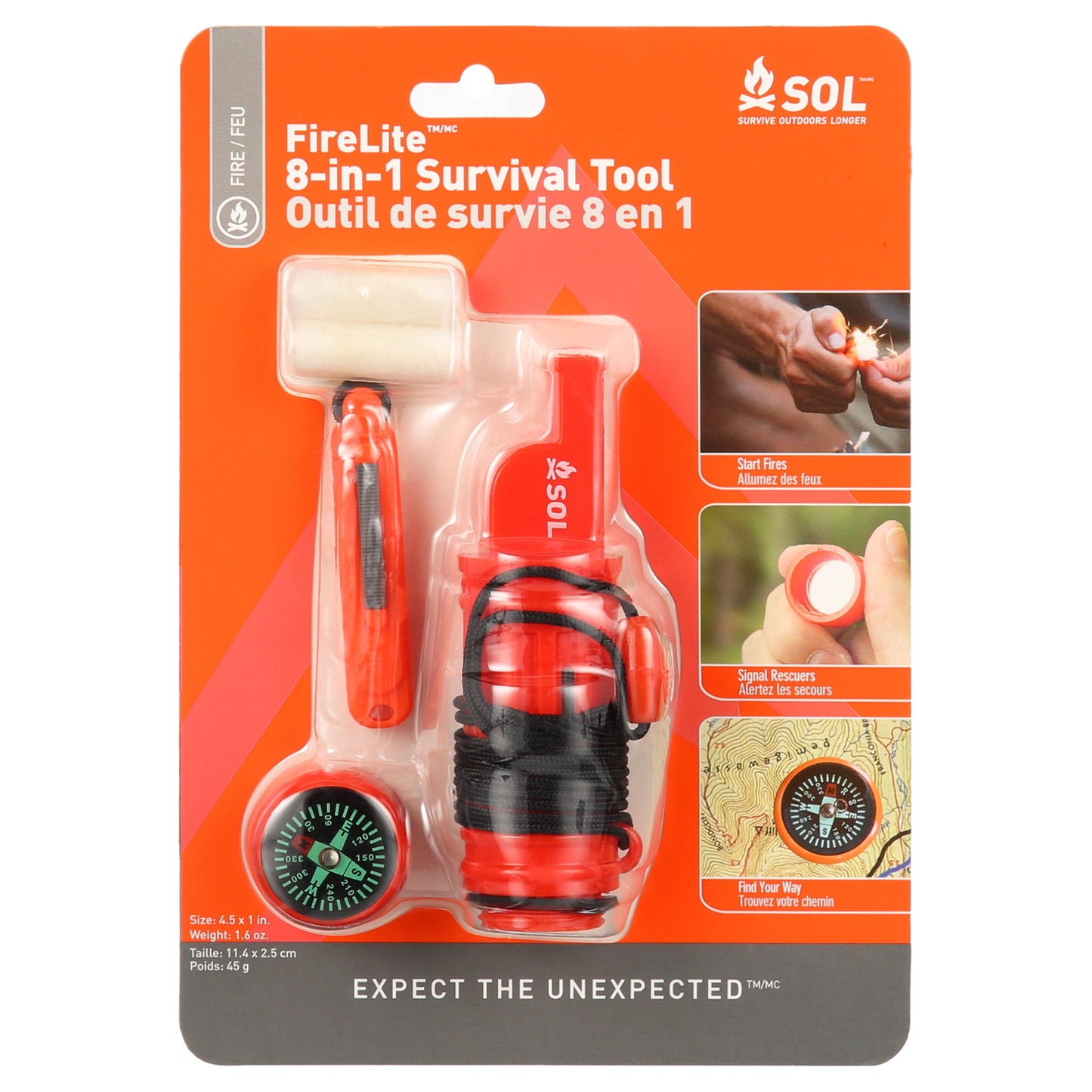 ® Fire Lite 8-In-1 Survival Tool