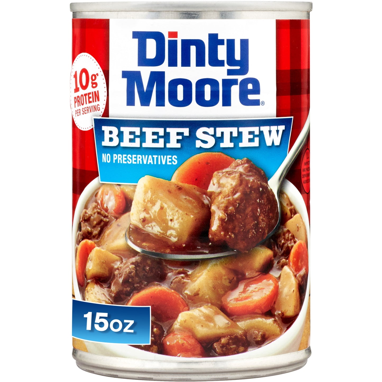 Beef Stew, Shelf Stable, 15 Oz Steel Can (Pack of 4)