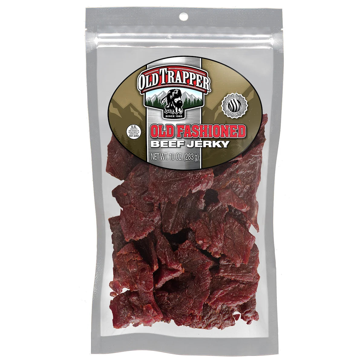 Naturally Smoked Original Old Fashioned Beef Jerky 10Oz Resealable Bag