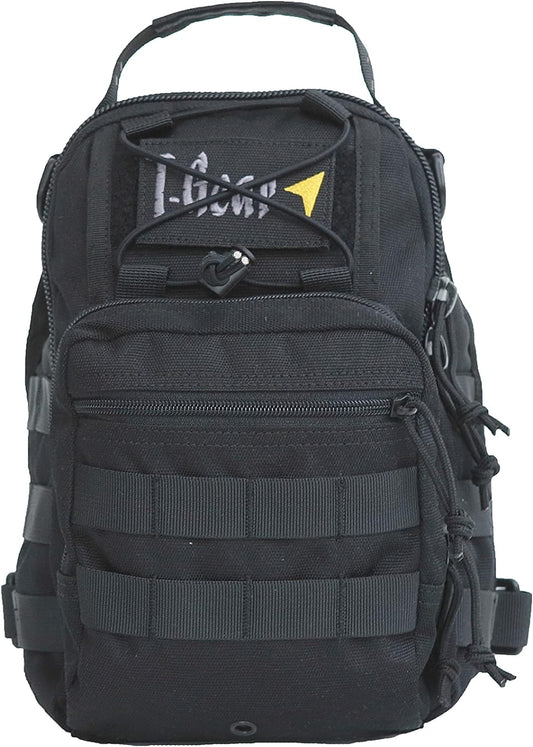 8L Tactical Backpack - STALKER BLACK