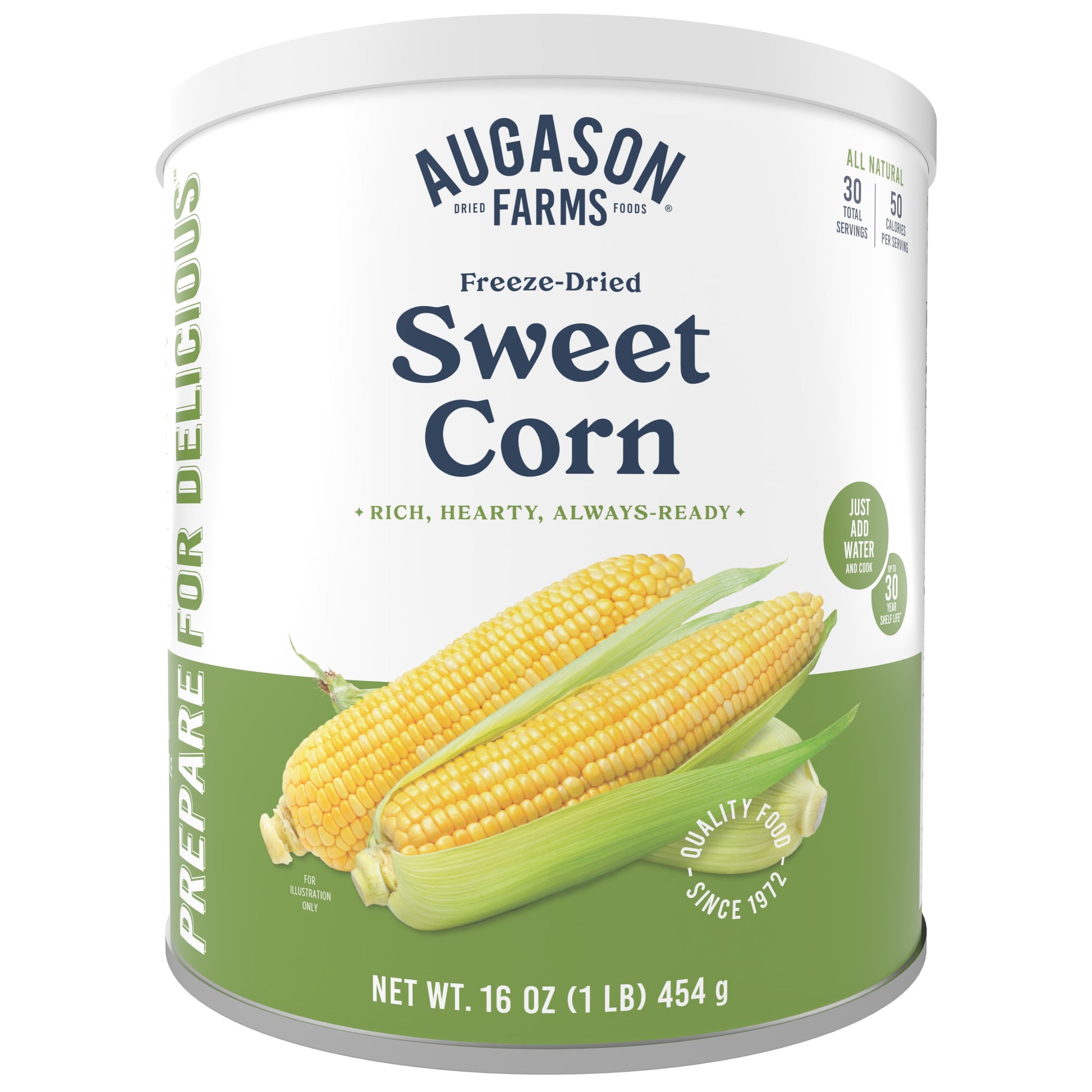 Freeze Dried Sweet Corn 1 Lb No. 10 Can