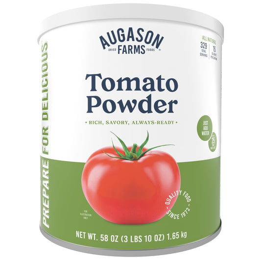 Tomato Powder Emergency Food Storage 3 Lbs 10 Oz No. 10 Can