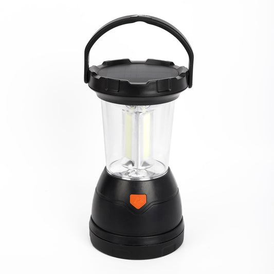 Triplex LED Survival Lantern, 800 Lumens, Rechargeable, Solar, and Crank, Model 31625