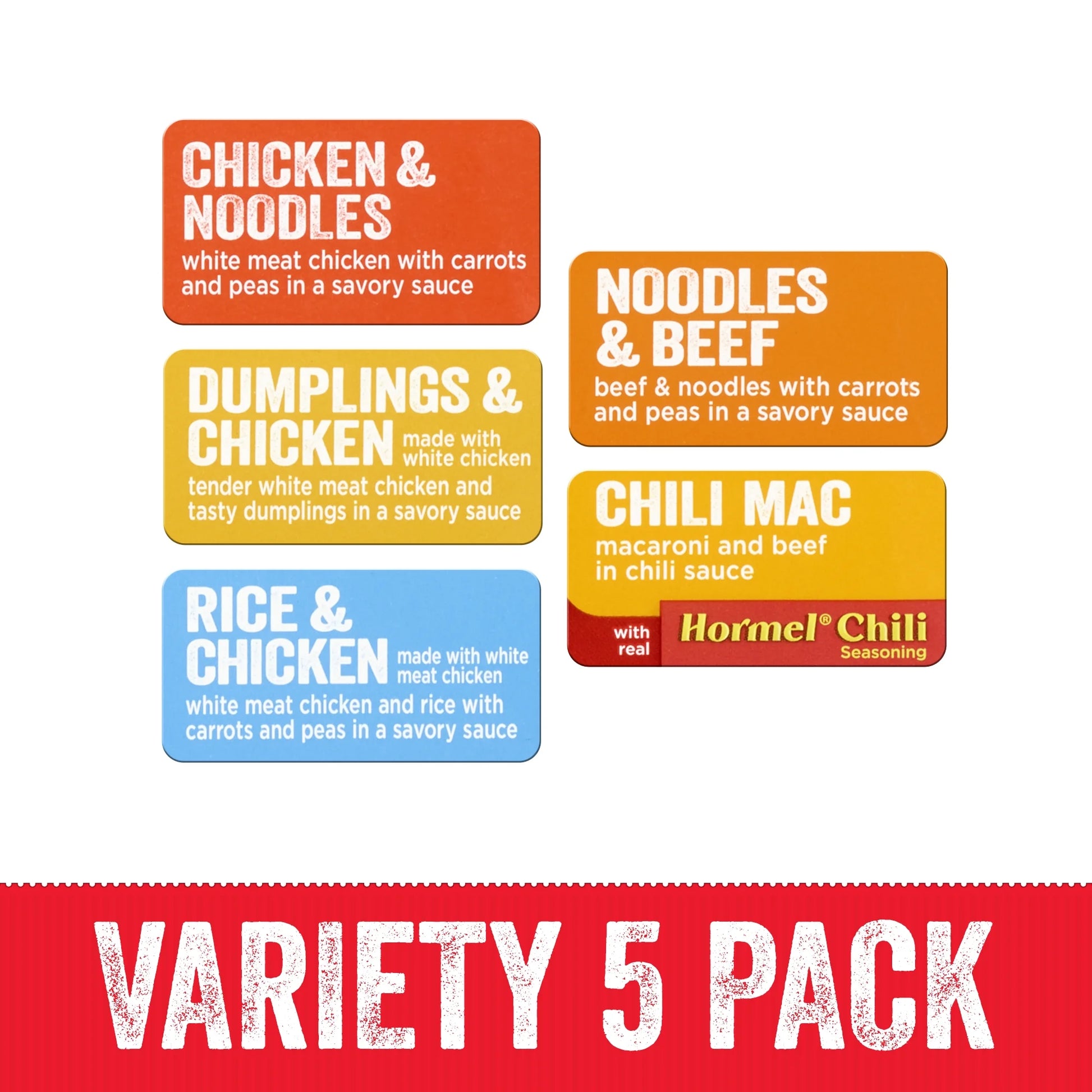 (5 Pack)  COMPLEATS Protein Variety Pack Microwave Meals