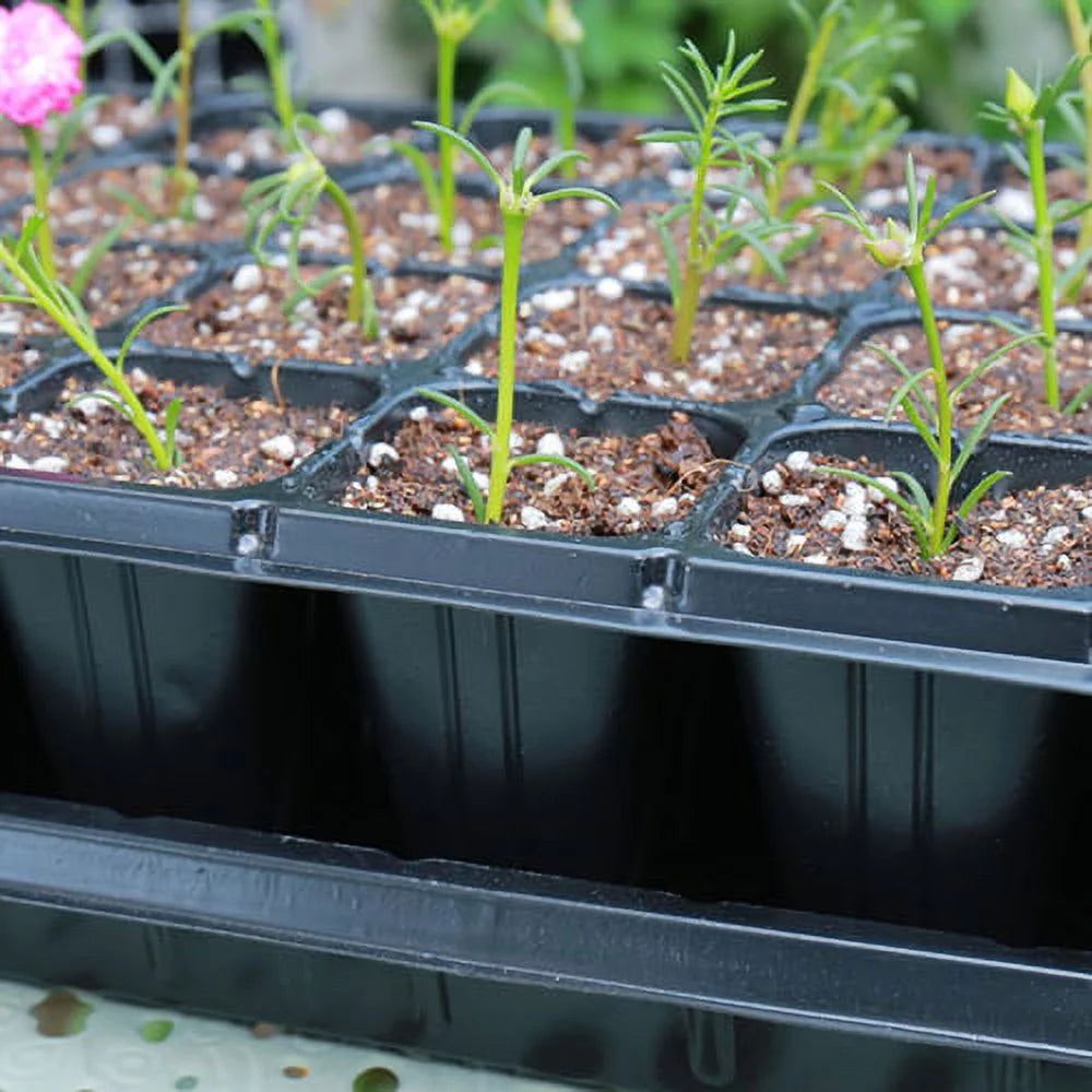 Sturdy Seed Starter Tray Seedling Trays Growing Starting Germination Seed Starter Clone Tray for Microgreens Soil Blocks