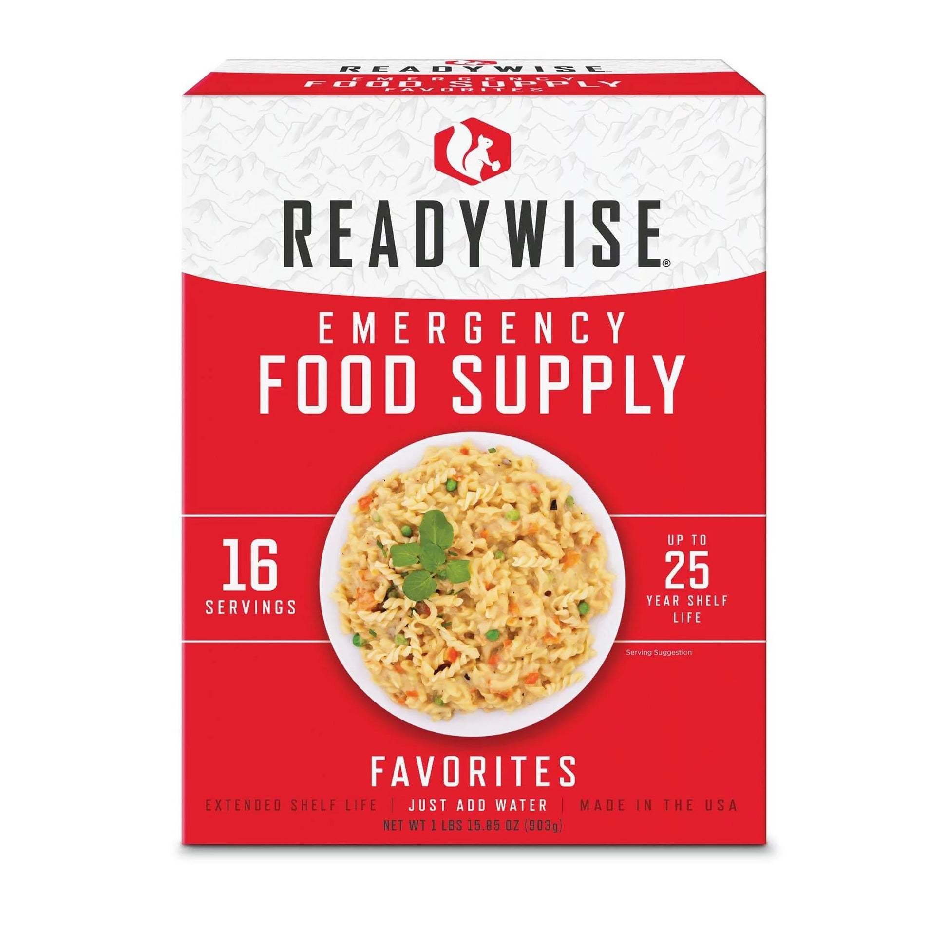 Ready Wise Emergency Food Supply, 16 Servings