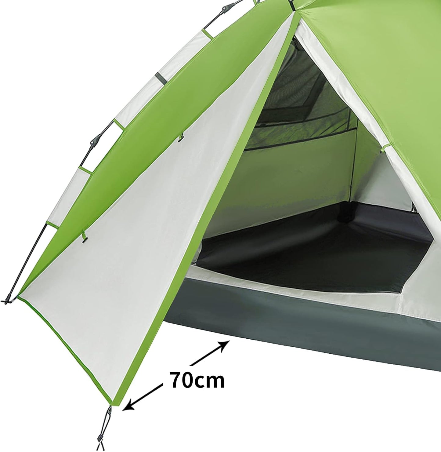 Pop up Tent 4 Person Camping Tent Family Camping Tent Instant Tent Winter Tent Portable Automatic Tent Waterproof Windproof for Camping Hiking Mountaineering