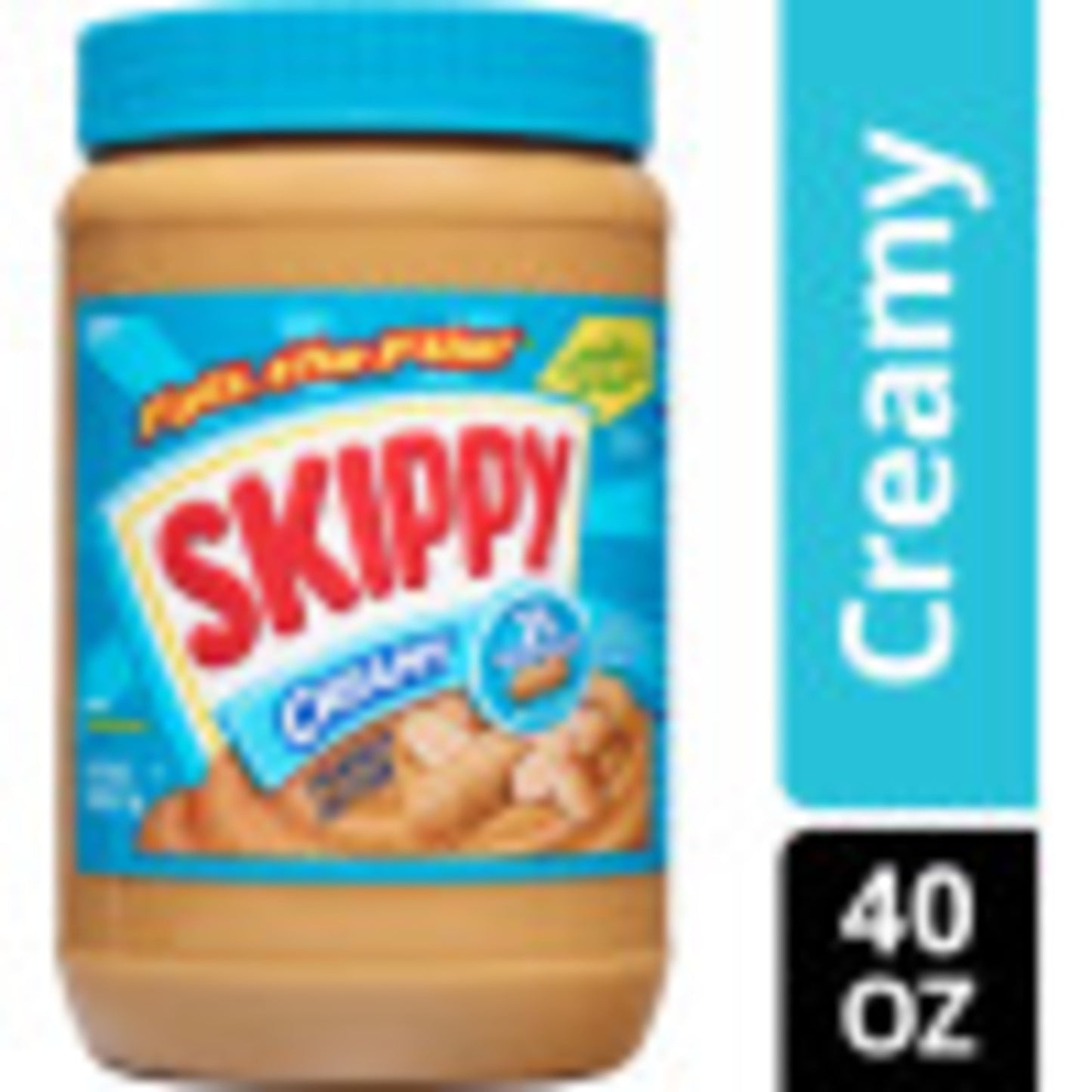 Creamy Peanut Butter Spread, Plastic Jar 40 Oz (2 Pack)