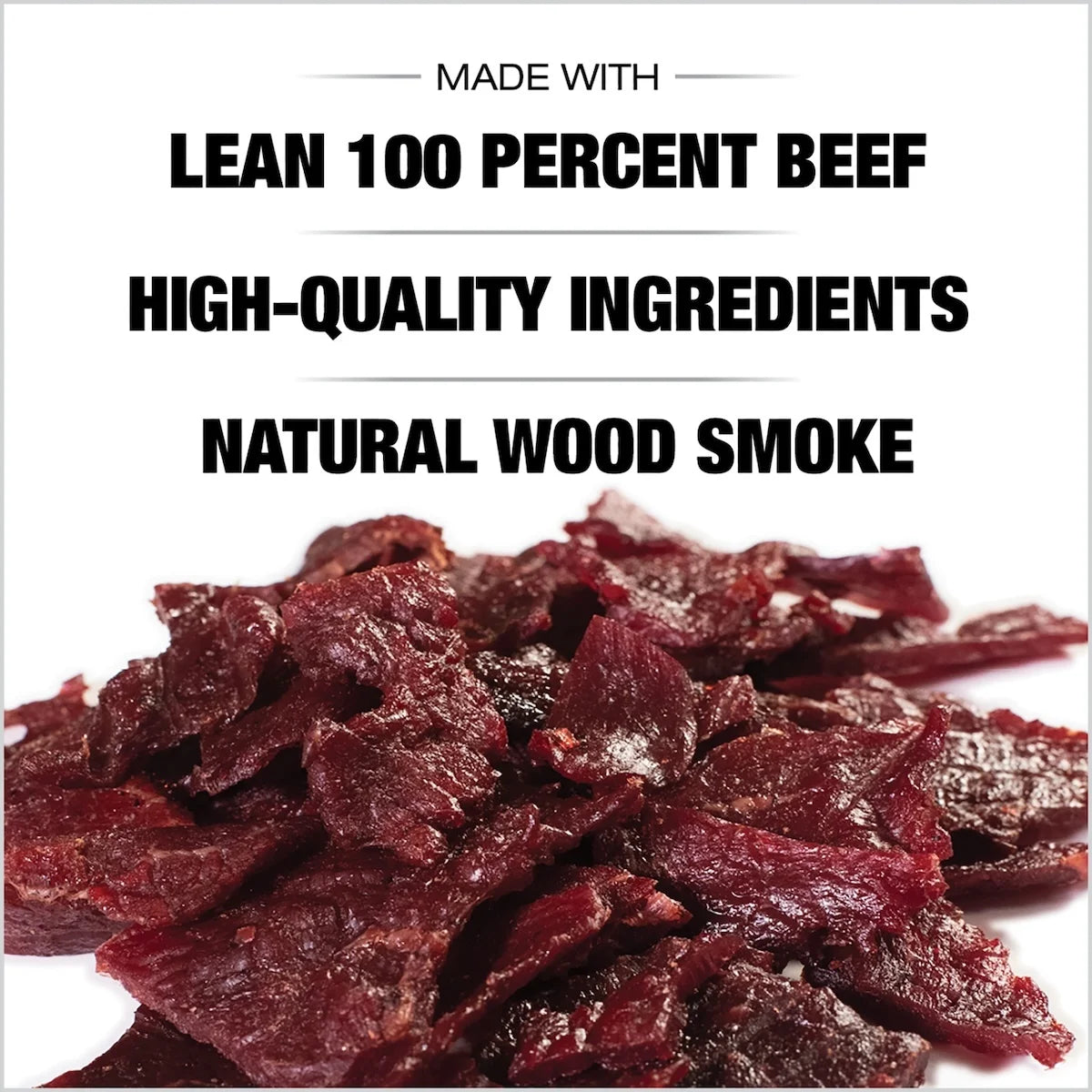 Naturally Smoked Original Old Fashioned Beef Jerky 10Oz Resealable Bag