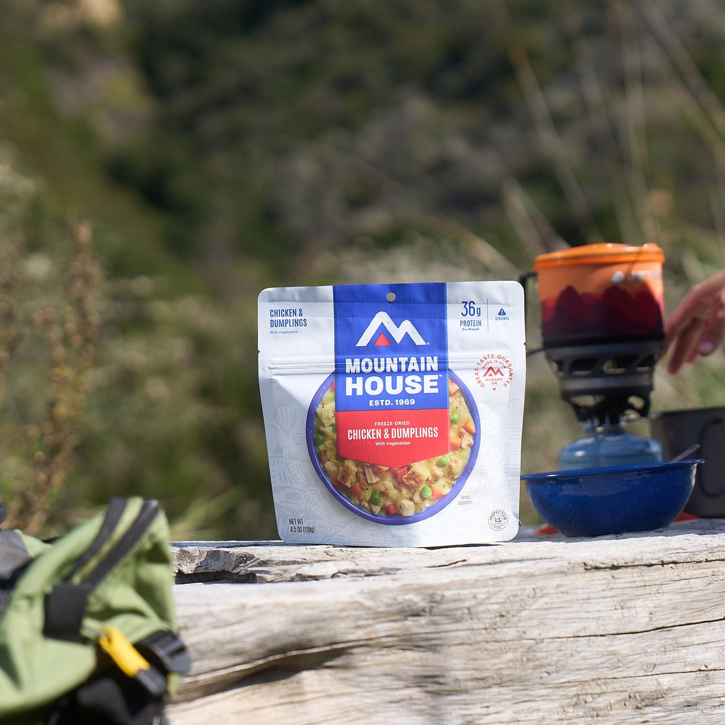 Chicken & Dumplings, Freeze-Dried Camping & Backpacking Food, 2-Serving